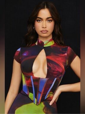 House of CB Sabrina Corset Top